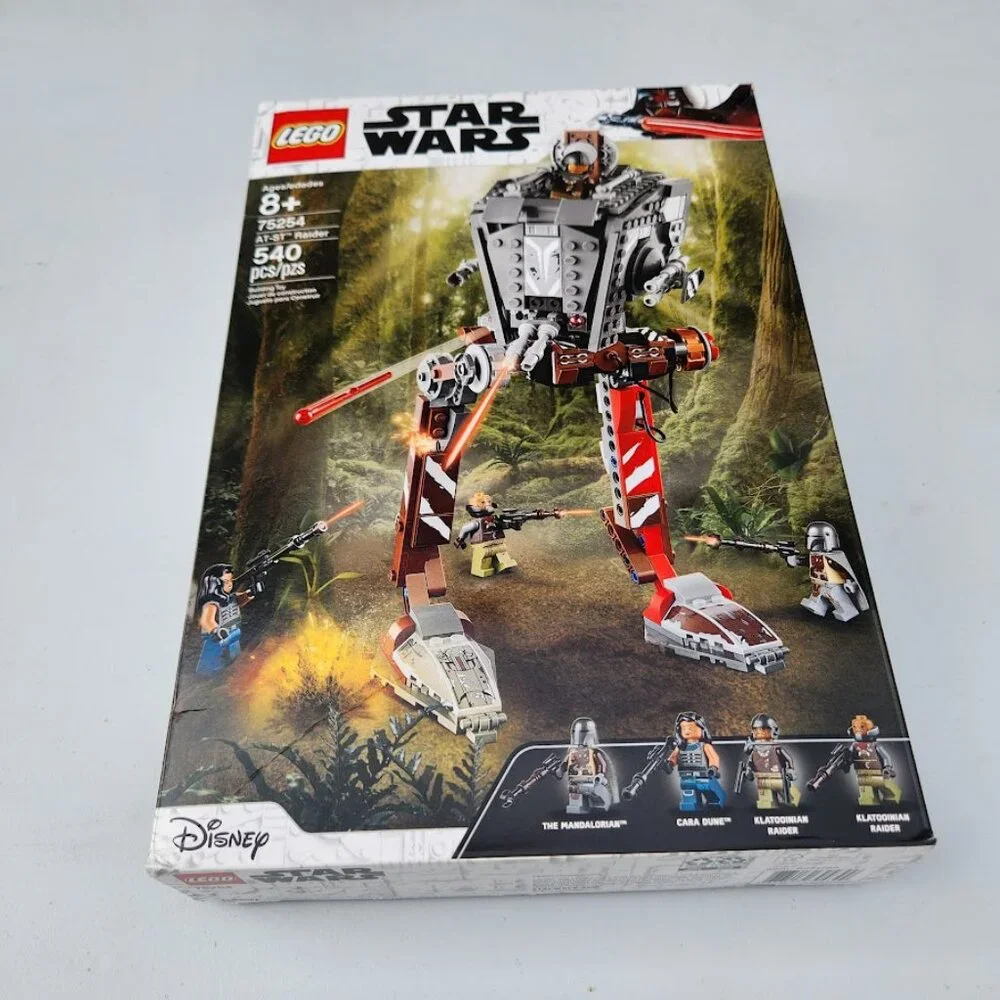 BRAND NEW LEGO Star Wars AT-ST Raider 75254 Minifigures Mandalorian 540 Pieces I